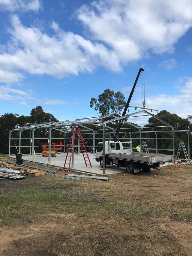 C-Purlin Portal-Framed Sheds